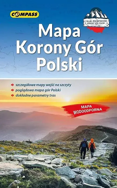 Mapa Korony Gór Polski