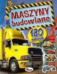 Maszyny budowlane z naklejkami