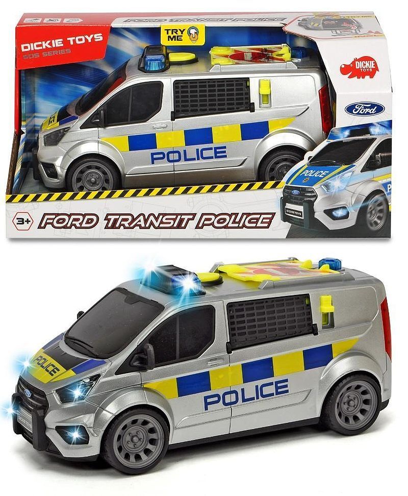 Samochód policyjny sos ford transit