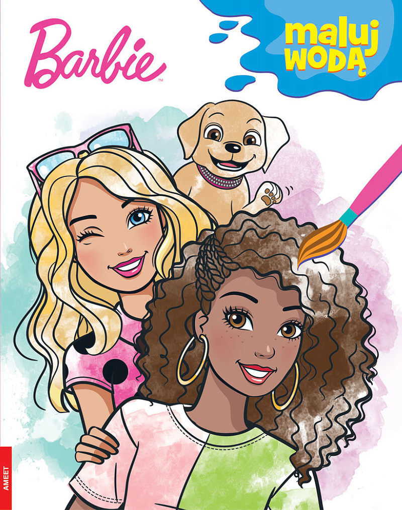 Barbie maluj wodą mw-1104