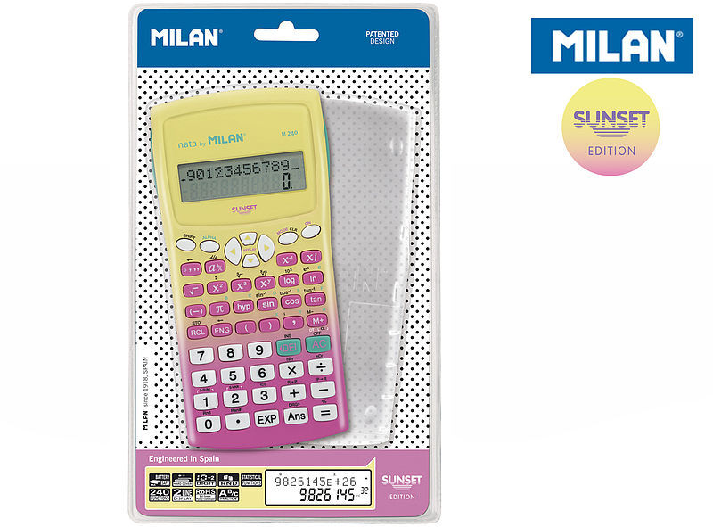Kalkulator naukowy milan m240 sunset 159110snpbl