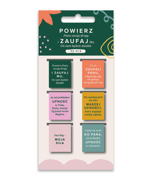 Zakładki Magnetyczne Powierz Panu 6 sztuk