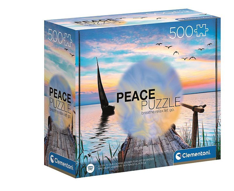 Puzzle 500 peace collection peaceful wind 35121