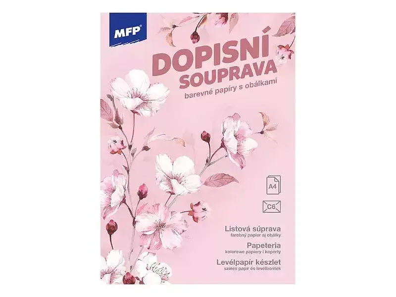 Papeteria lux kwiaty 5550331