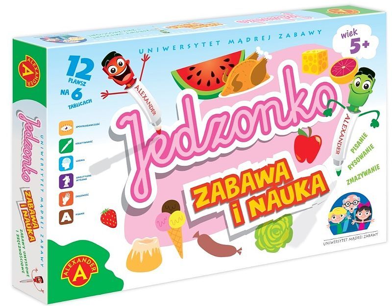 Uniwersytet mądrej zabawy jedzonko