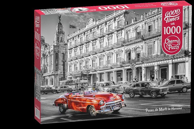 Puzzle 1000 cherry pazzi paseo de marti in havana