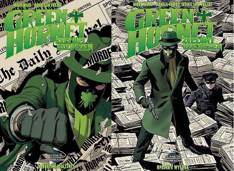 Green Hornet (Zielony Szerszeń) - Pakiet tomy 01-02