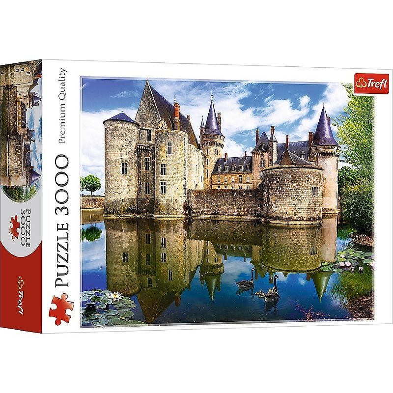 Puzzle 3000 Zamek w Sully-sur-Loire Francja