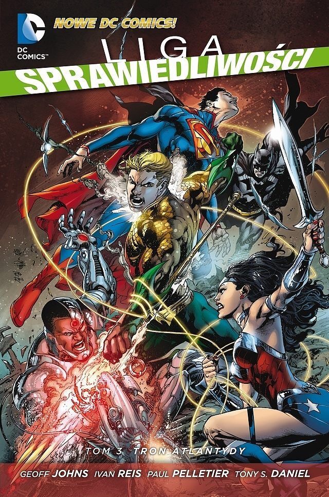 Liga Sprawiedliwości (Geoff Johns) - 03 - Tron Atlantydy