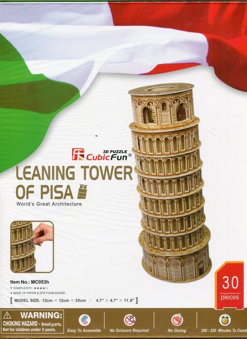 Puzzle 3D Krzywa Wieża w Pizie 30