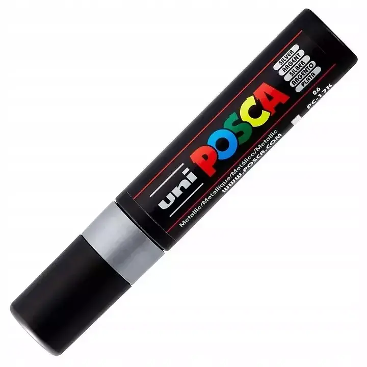 Marker pc-17k czarny posca uni paczka 5 szt