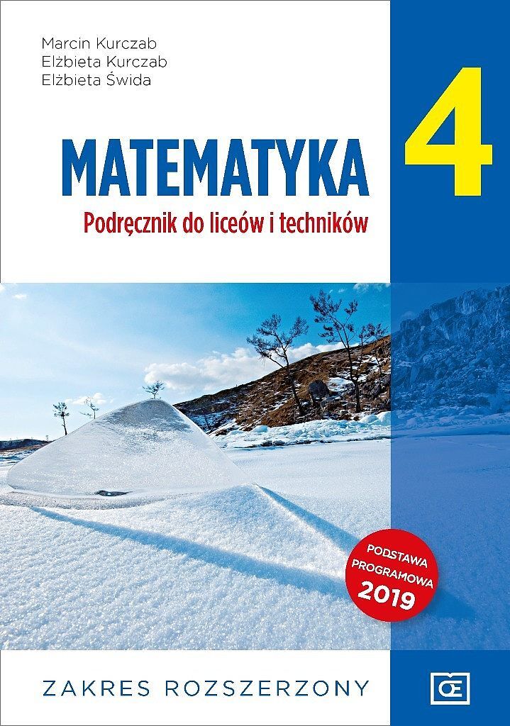 Nowe matematyka podręcznik dla klasy 4 liceum i technikum zakres rozszerzony