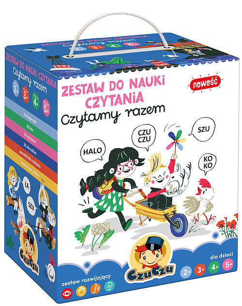Czytamy razem Zestaw do nauki czytania.