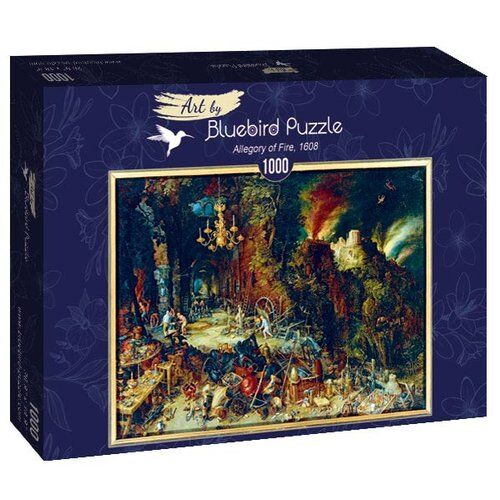 Puzzle 1000 Alegoria ognia Brueghel, 1608