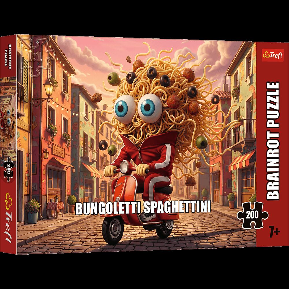 Puzzle 200 BrainRots Bungoletti Spaghettini 13377