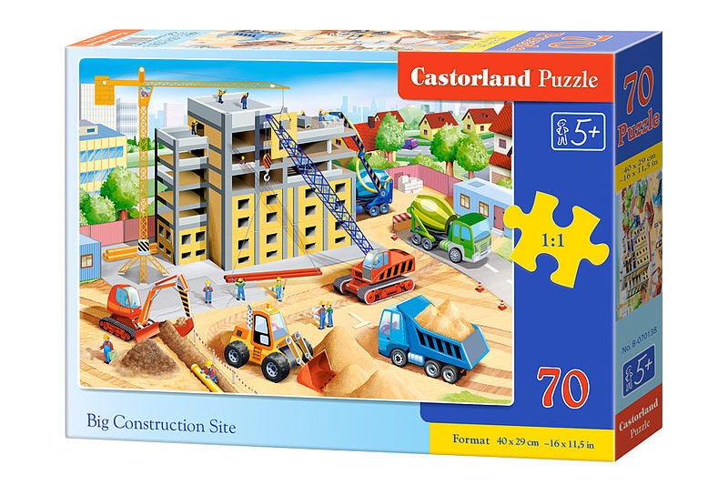 Puzzle 70 wielki plac budowy b-070138