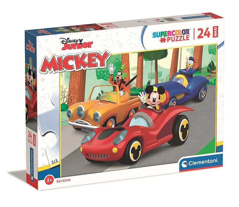 Puzzle 24 maxi  super kolor mickey 24229