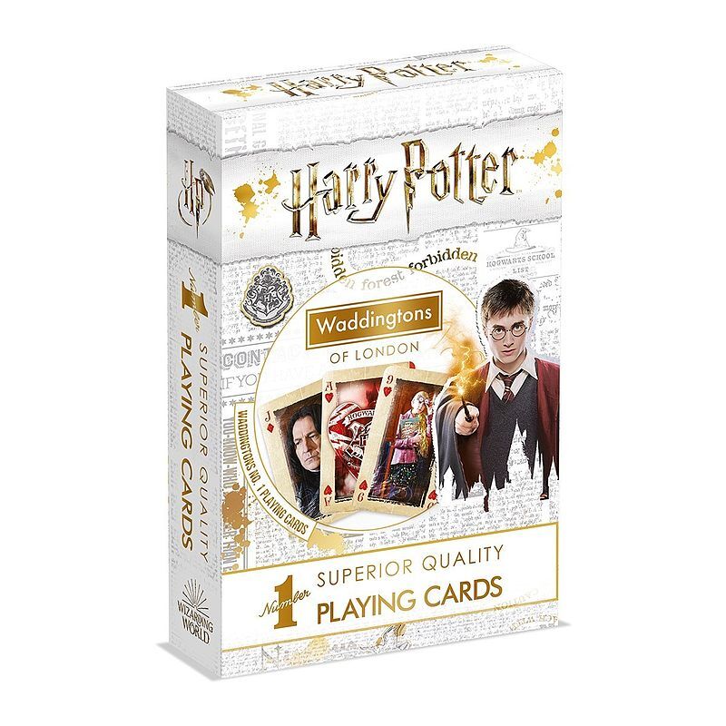 Karty do gry wassingtons no. 1 harry potter white
