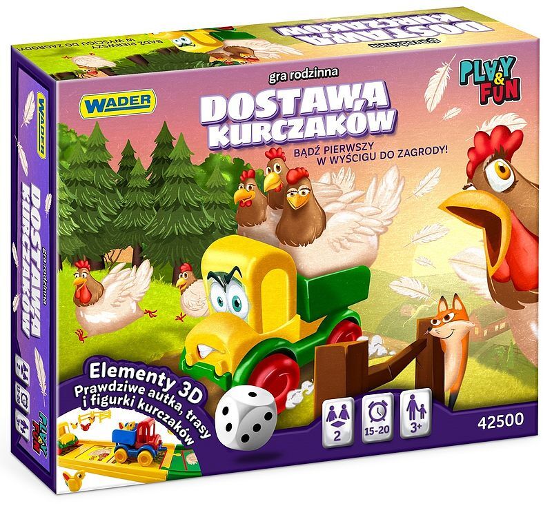 Gra dostawa kurczaków play&fun 42500