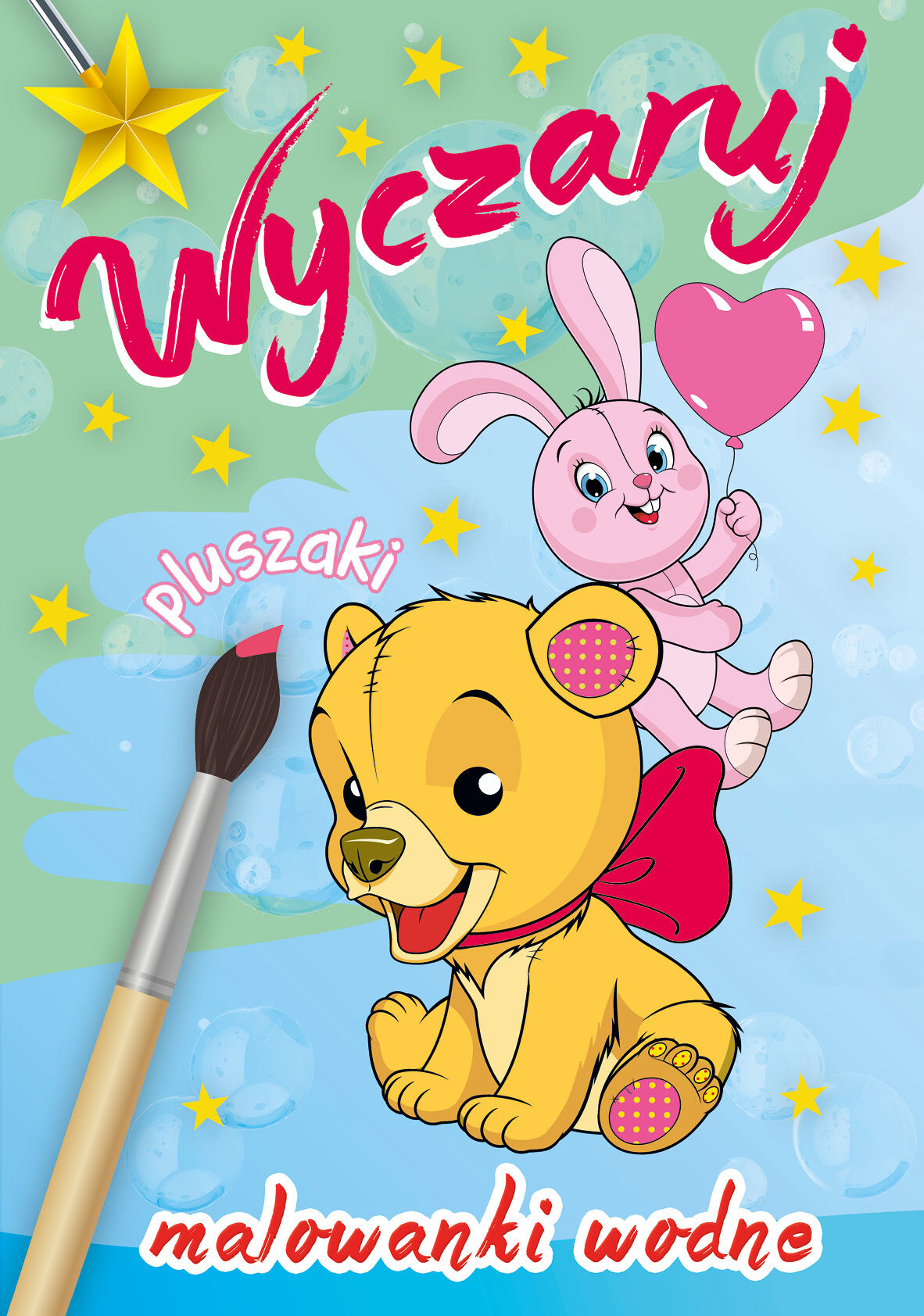 Wyczaruj pluszaki malowanki wodne
