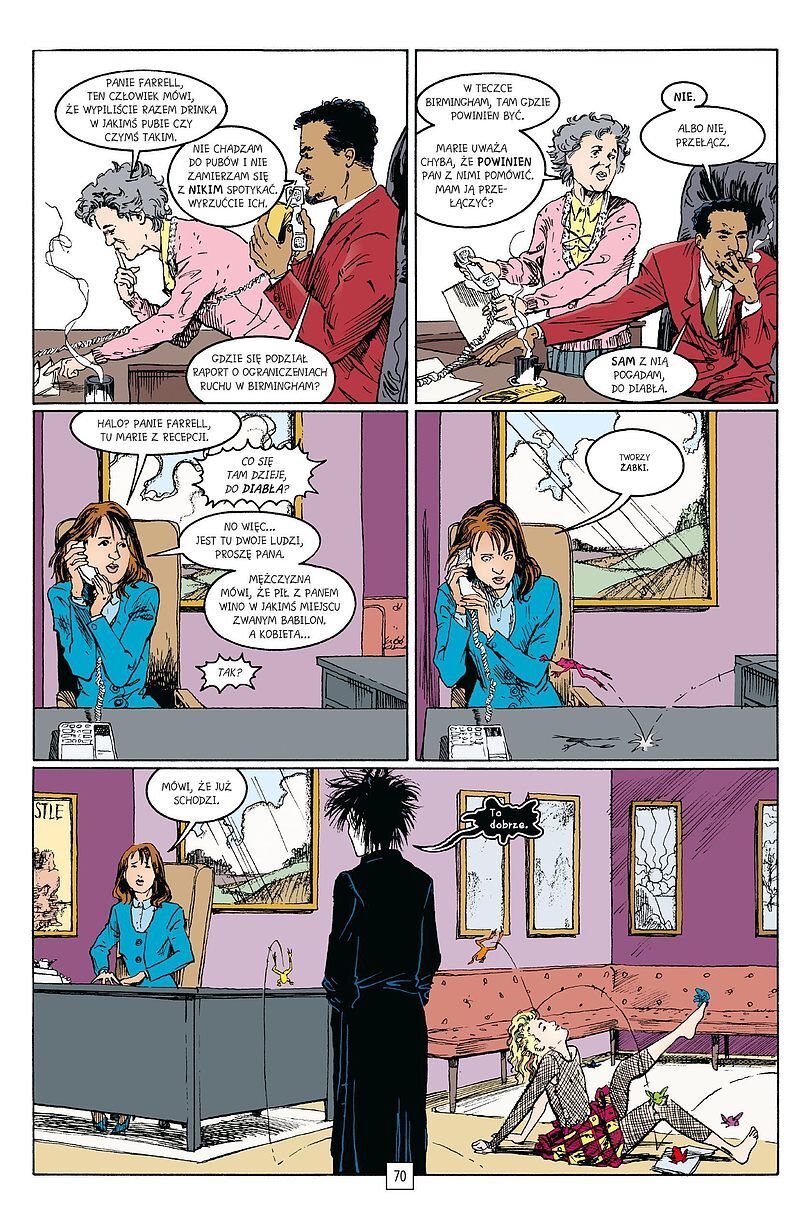Sandman - 07 - Ulotne życia. (wydanie 2022)