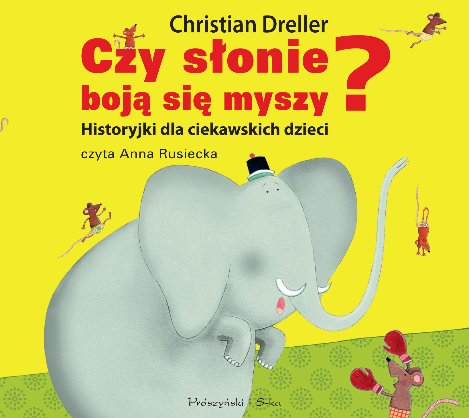 Czy słonie boją się myszy - CD (audiobook CD)