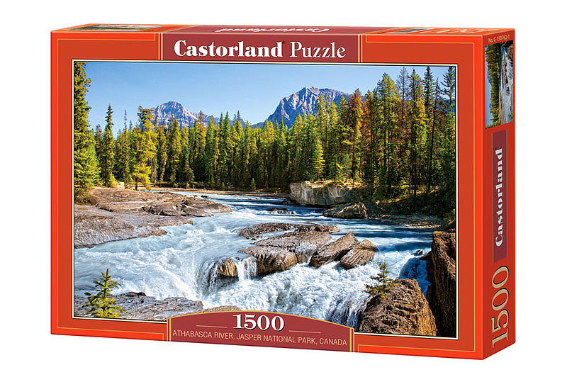 Puzzle 1500 rzeka athabasca park narodowy jasper kanada c-150762-2