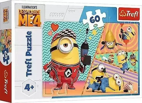 Puzzle 60 Wesołe Minionki