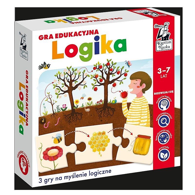 Logika. Gra edukacyjna. Kapitan Nauka