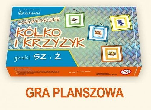 Logopedyczne kółko i krzyżyk głoski SZ i Ż