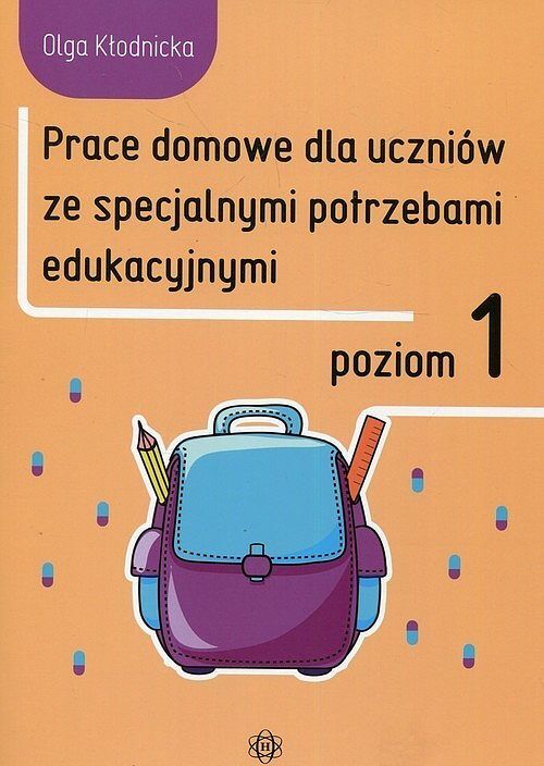 Prace domowe dla uczniów ze specjalnymi potrzebami edukacyjnymi Poziom 1