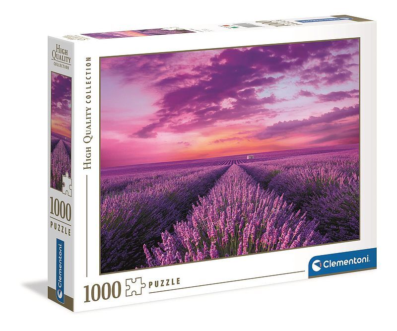 Puzzle 1000 High Qualilty Collection Lawendowe pole