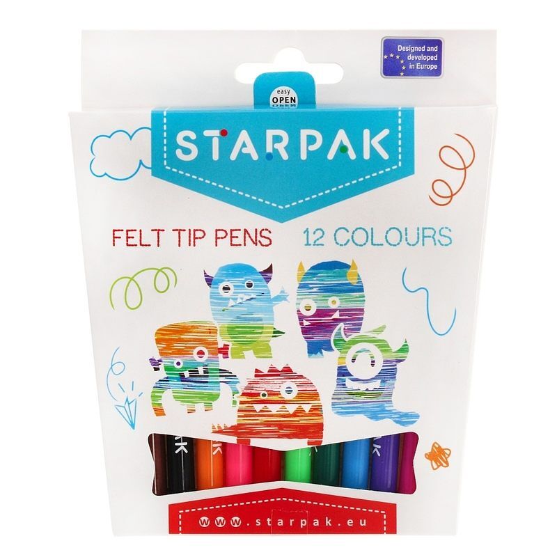 Pisaki starpak 12 kolorów