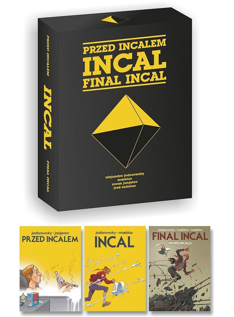 Incal - Przed Incalem (+ etui na 3 "Incale" od Scream Comics)