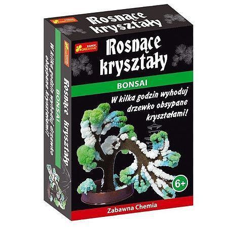 Rosnące kryształy bonsai