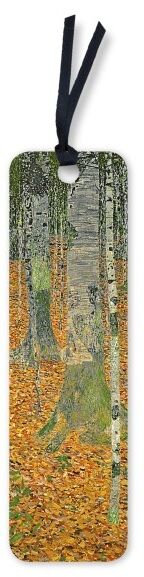 Zakładka do książki Brzozowy las Gustav Klimt FT BKMK66