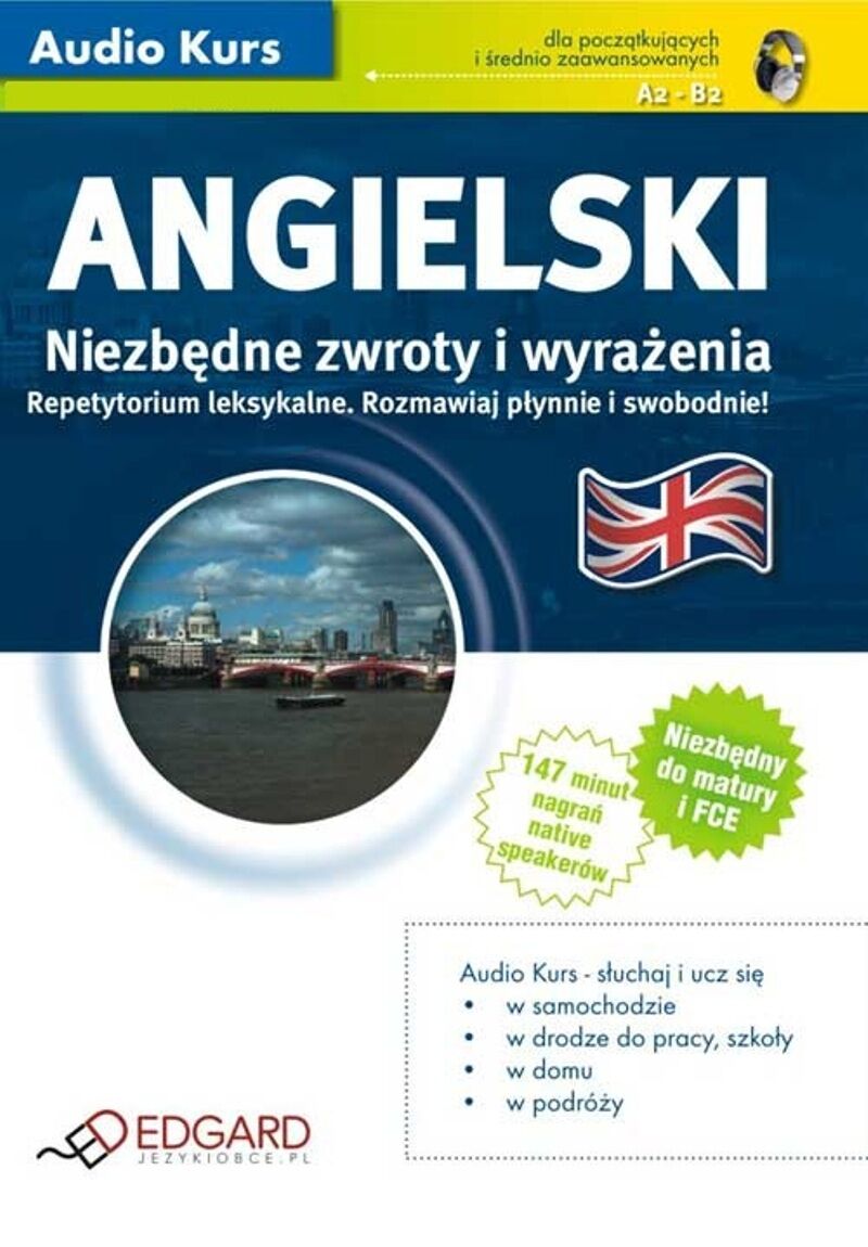 Angielski Niezbędne zwroty i wyrażenia (audiobook MP3)