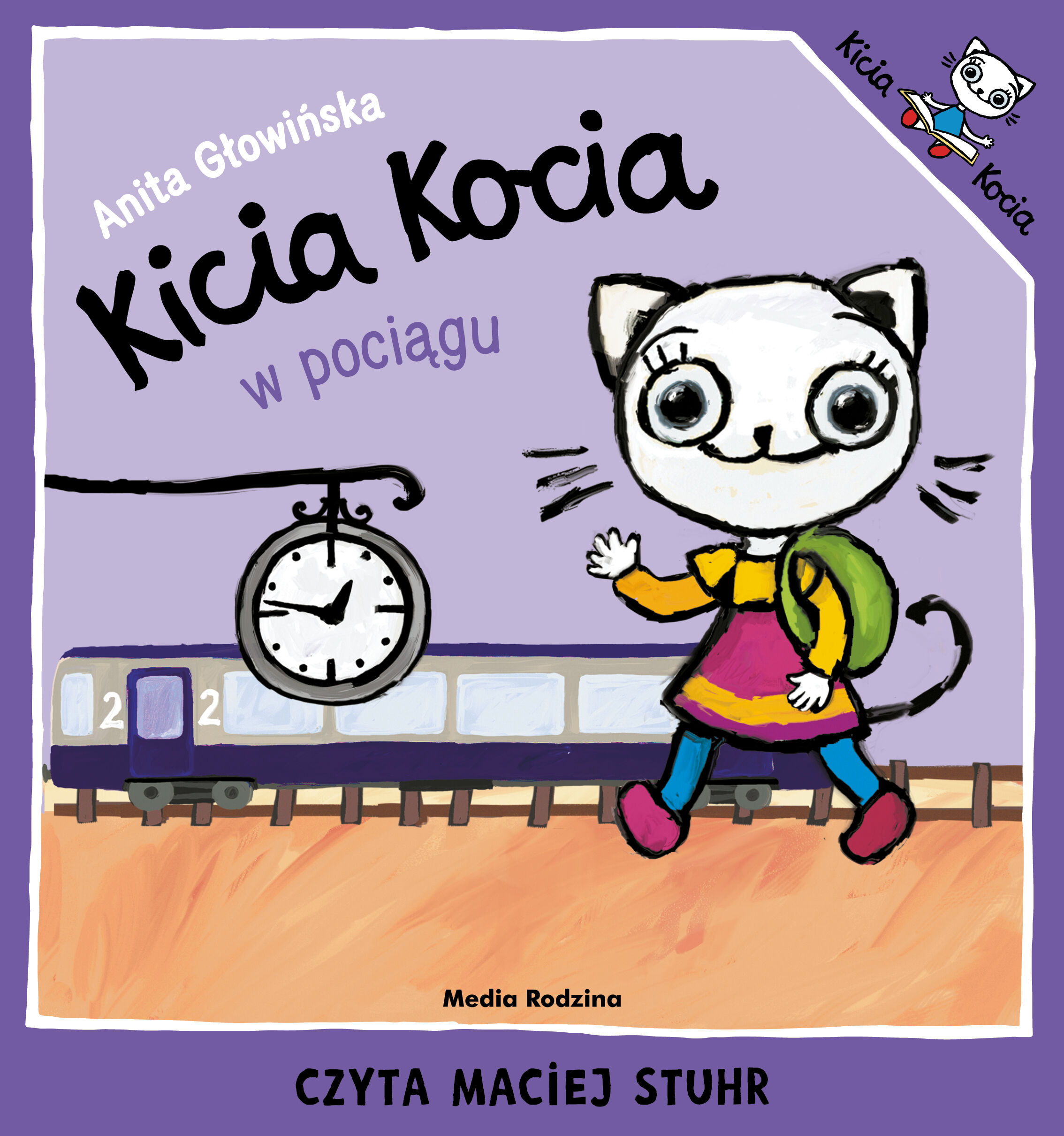 Kicia Kocia w pociągu (audiobook MP3)