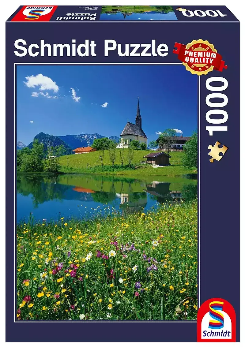 Puzzle 1000 pq inzell bawaria niemcy 111714