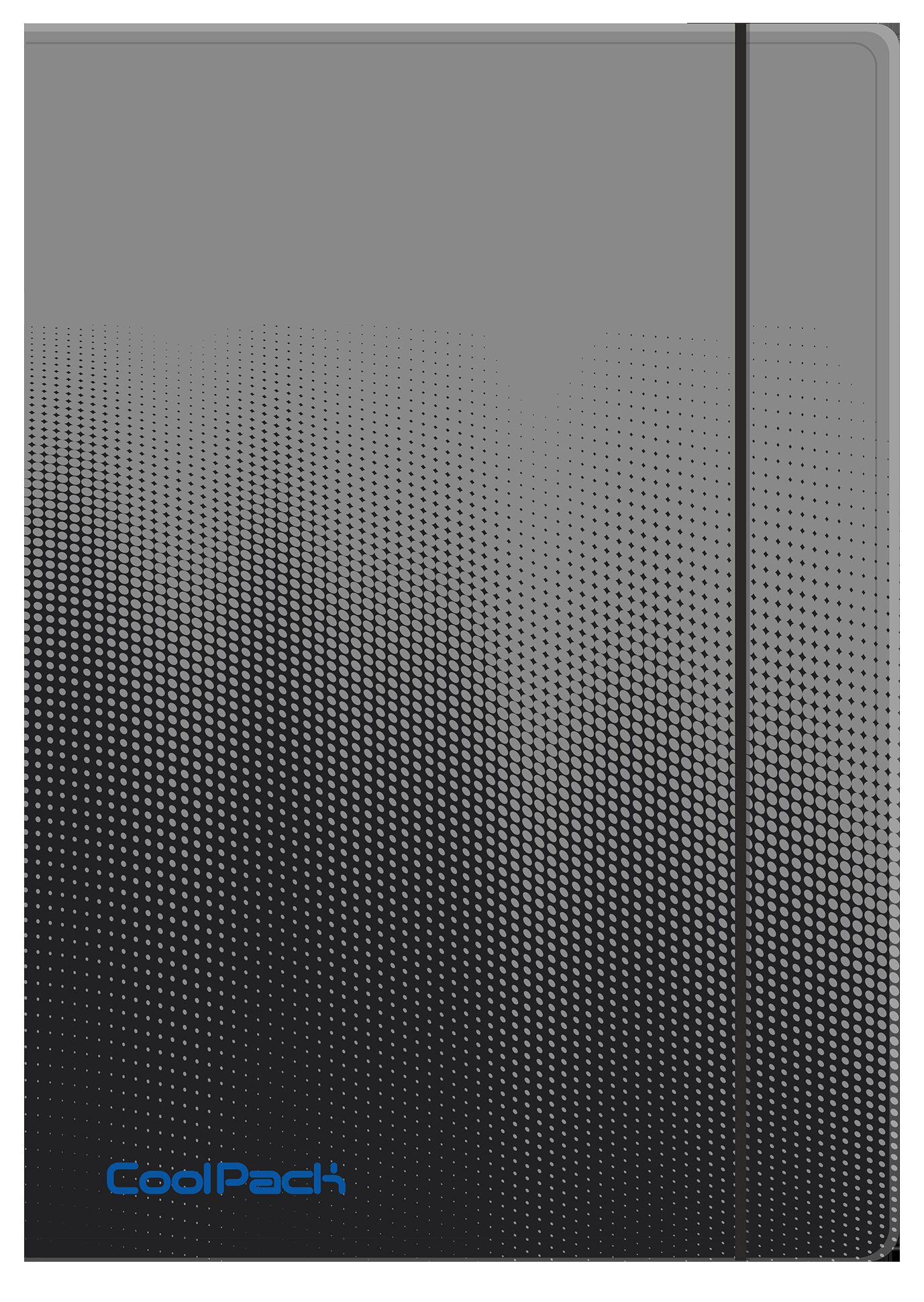 Teczka na gumkę A4 Coolpack Gradient GREY
