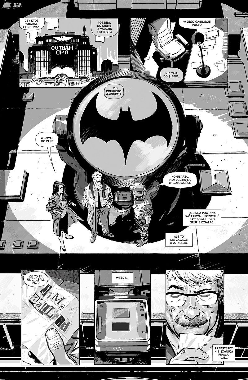 Batman Noir. Black & White. Pięść demona