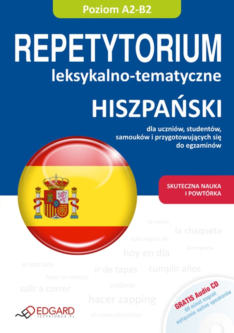 Hiszpański - Repetytorium leksykalno-tematyczne A2-B2