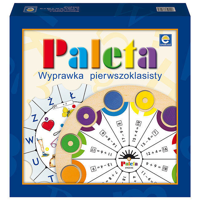 Paleta - wyprawka pierwszoklasisty