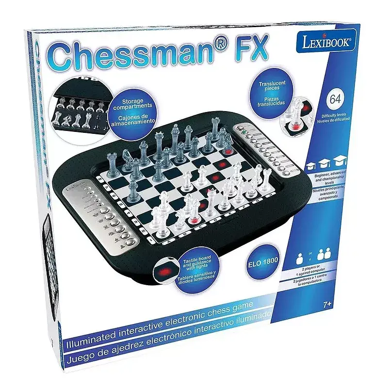 Gra szachy elektroniczne chessman fx lexibook cg1335