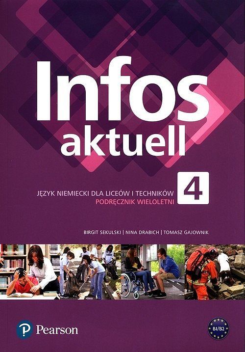 Infos aktuell 4 Język niemiecki Podręcznik wieloletni + kod eDesk