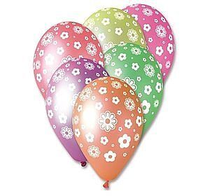 Balony Premium Kwiatuszki 12' 5 szt.