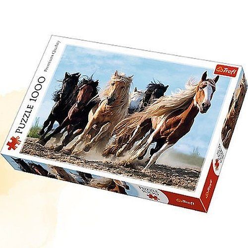 Puzzle 1000 el. Galopujące konie