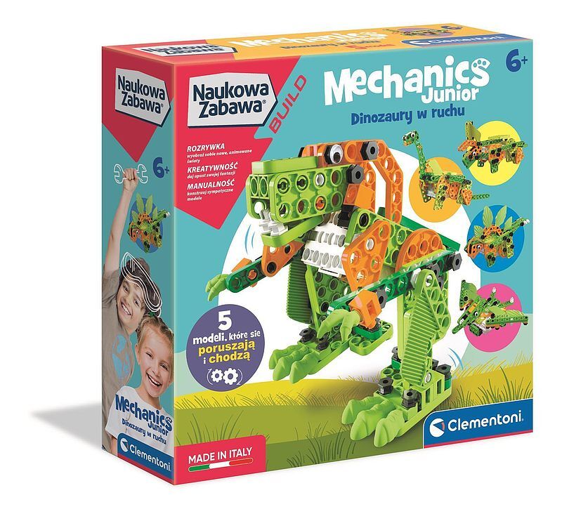 Mechanika junior dinozaury 50681