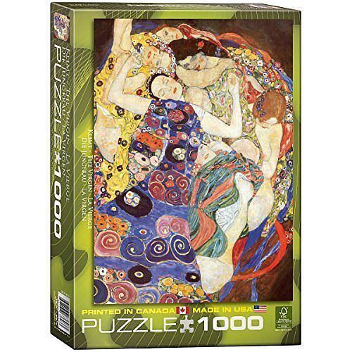 Puzzle 1000 dziewica gustav klimt 6000-3693