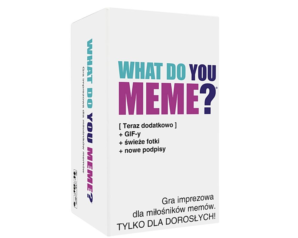 Gra What Do You Meme? Wersja z GIF-ami dla dorosłych EP60259